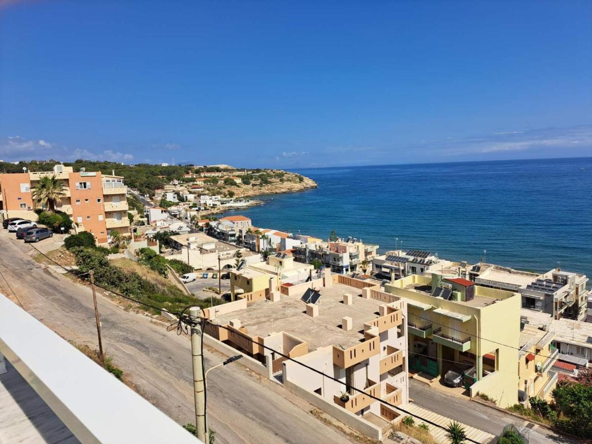 Seaview Flora'S Luxury Apartment-300Meters From The Beach Ретимно Экстерьер фото