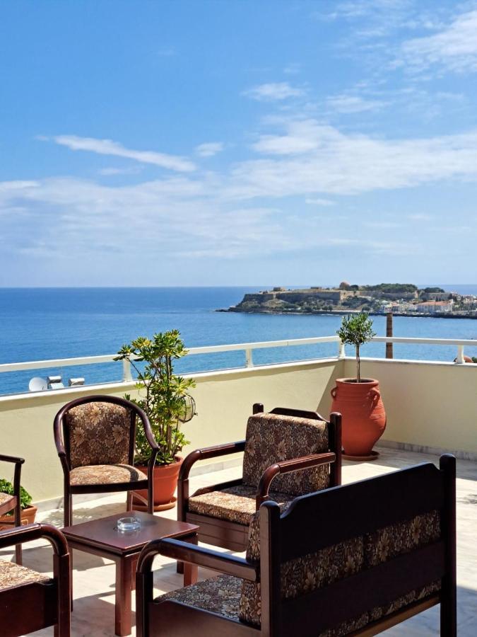 Seaview Flora'S Luxury Apartment-300Meters From The Beach Ретимно Экстерьер фото