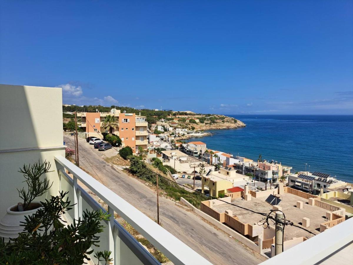 Seaview Flora'S Luxury Apartment-300Meters From The Beach Ретимно Экстерьер фото