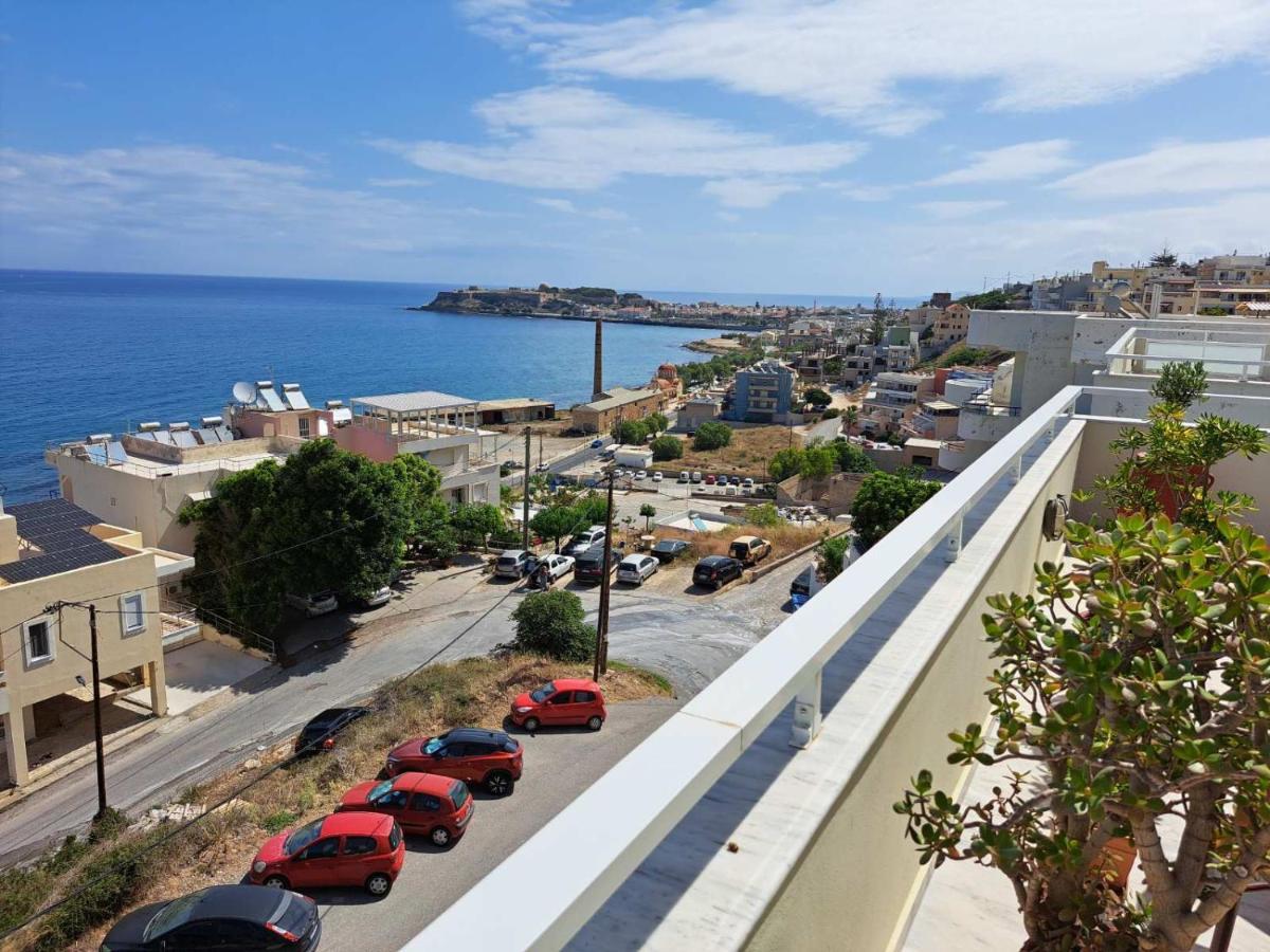 Seaview Flora'S Luxury Apartment-300Meters From The Beach Ретимно Экстерьер фото